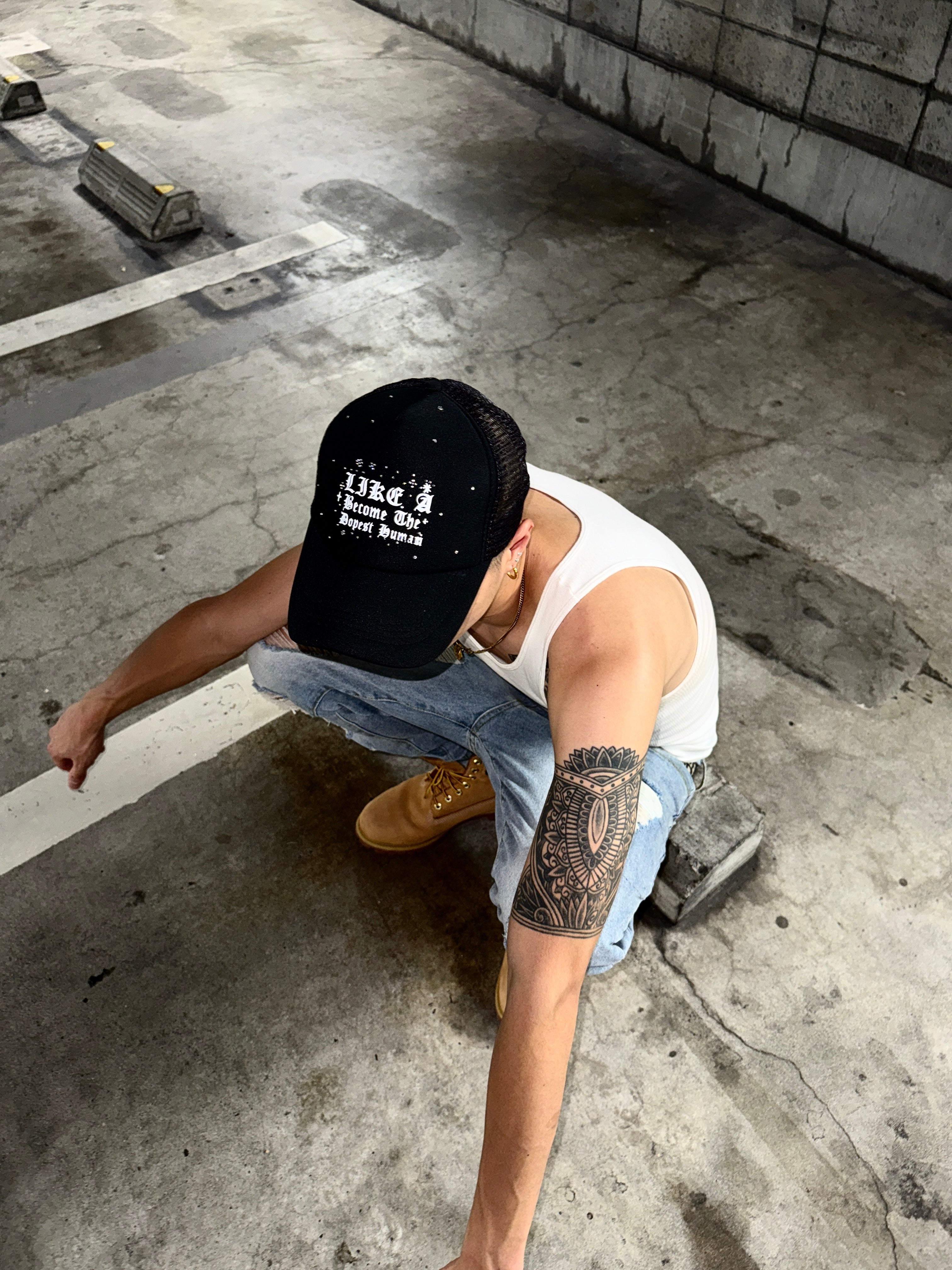 LIKEA Light Stone Cap Black