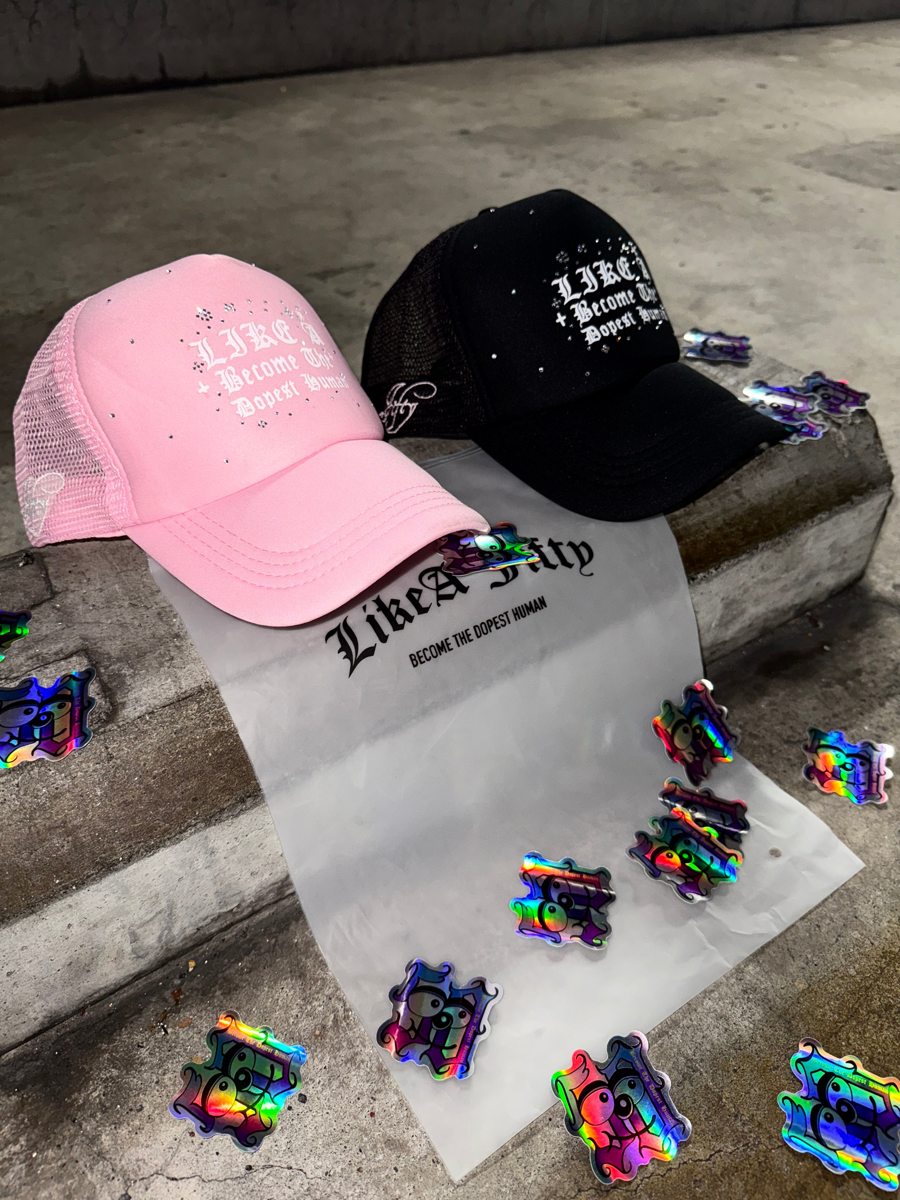 LIKEA Light Stone Cap Black