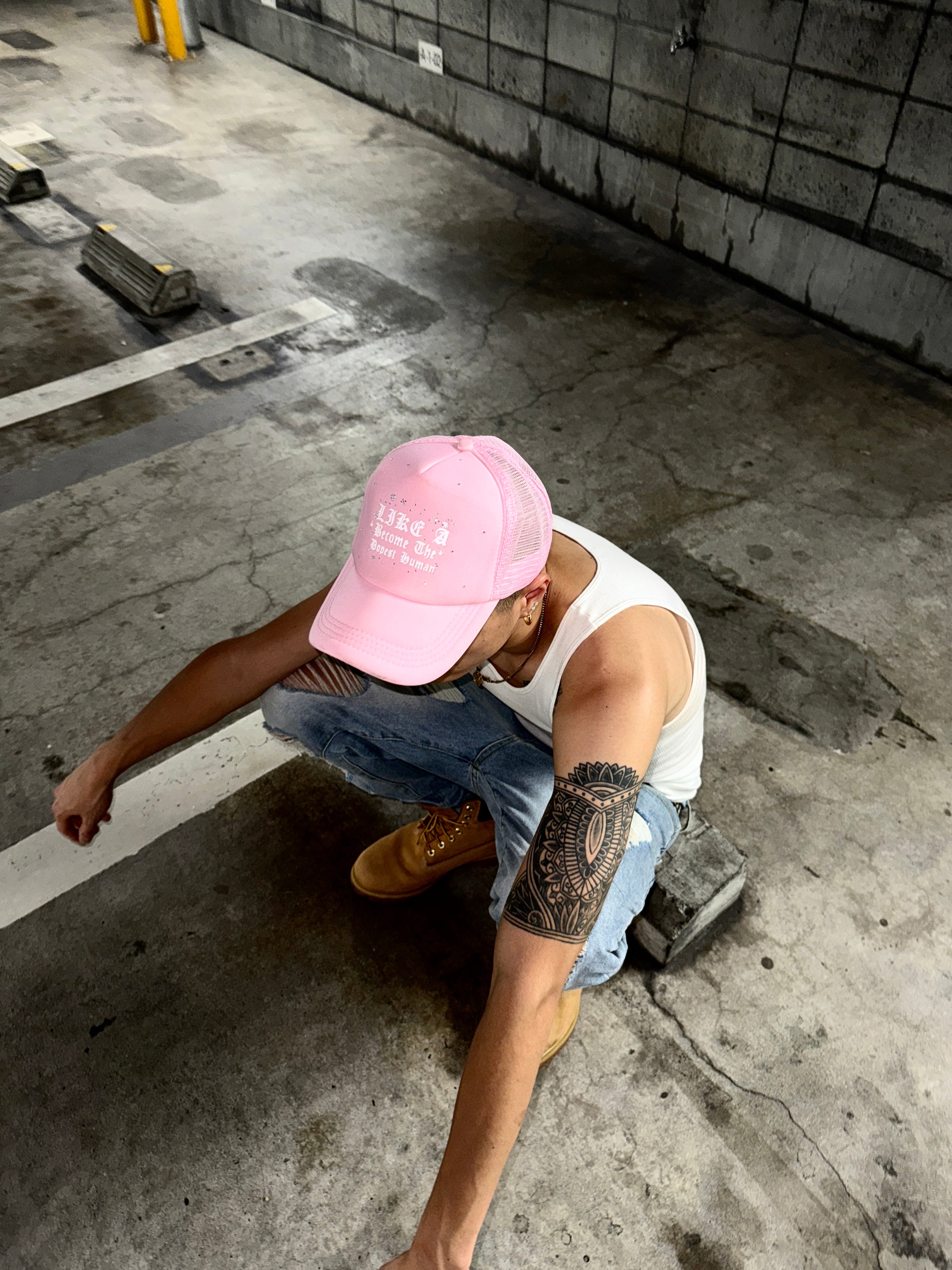 LIKEA Light Stone Cap Pink