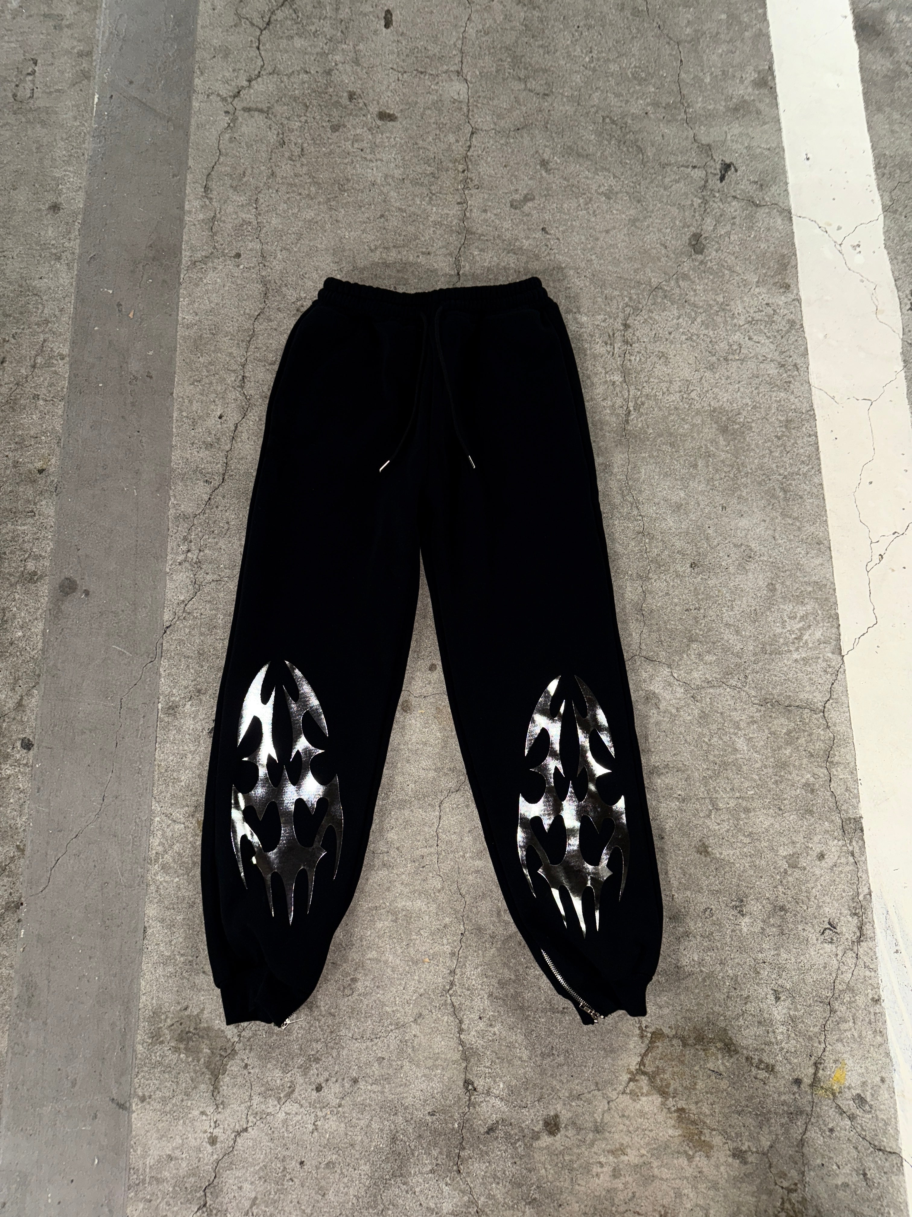 Slim Tracksuit In Black Setup