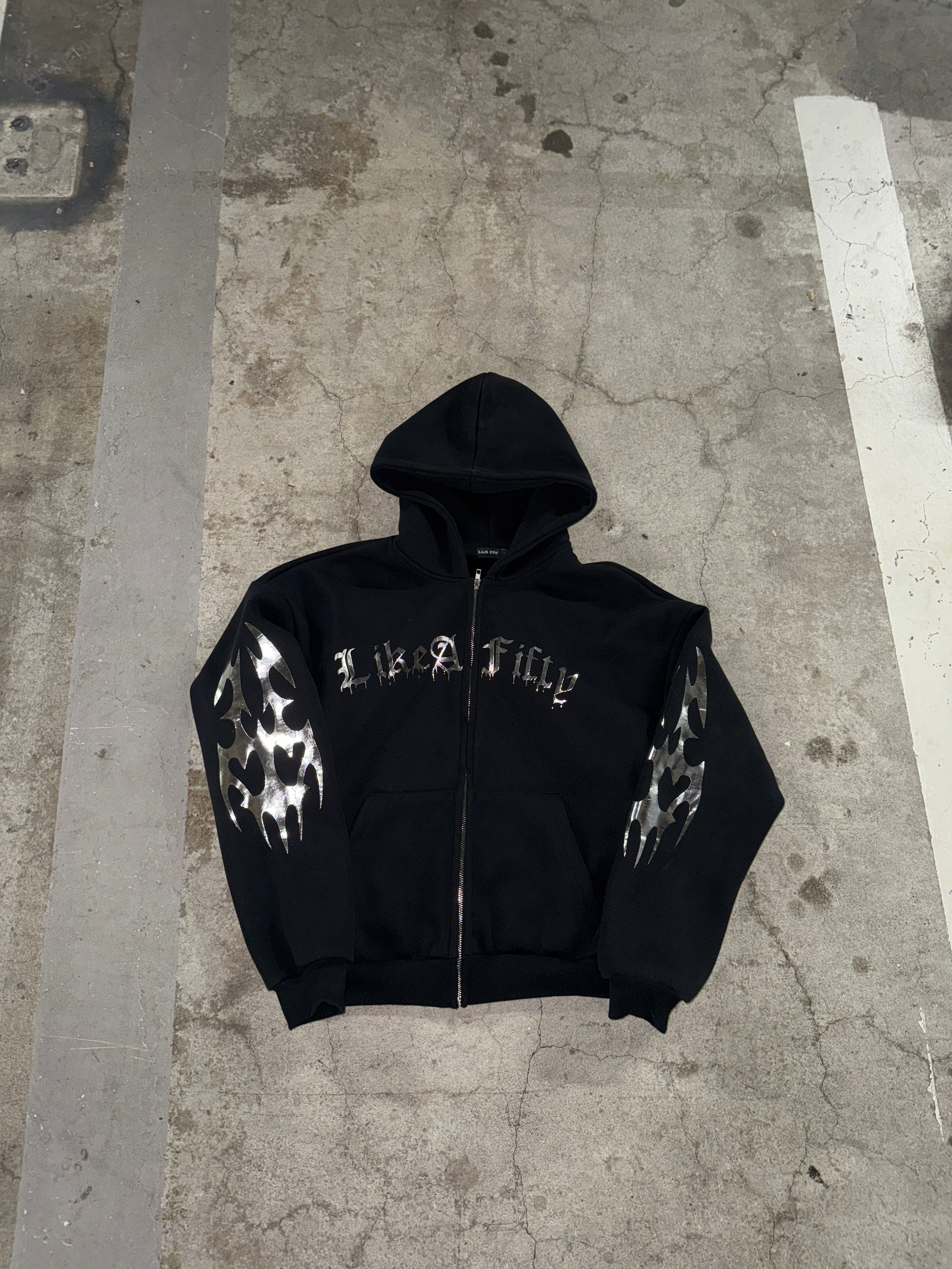 Slim Tracksuit In Black Setup