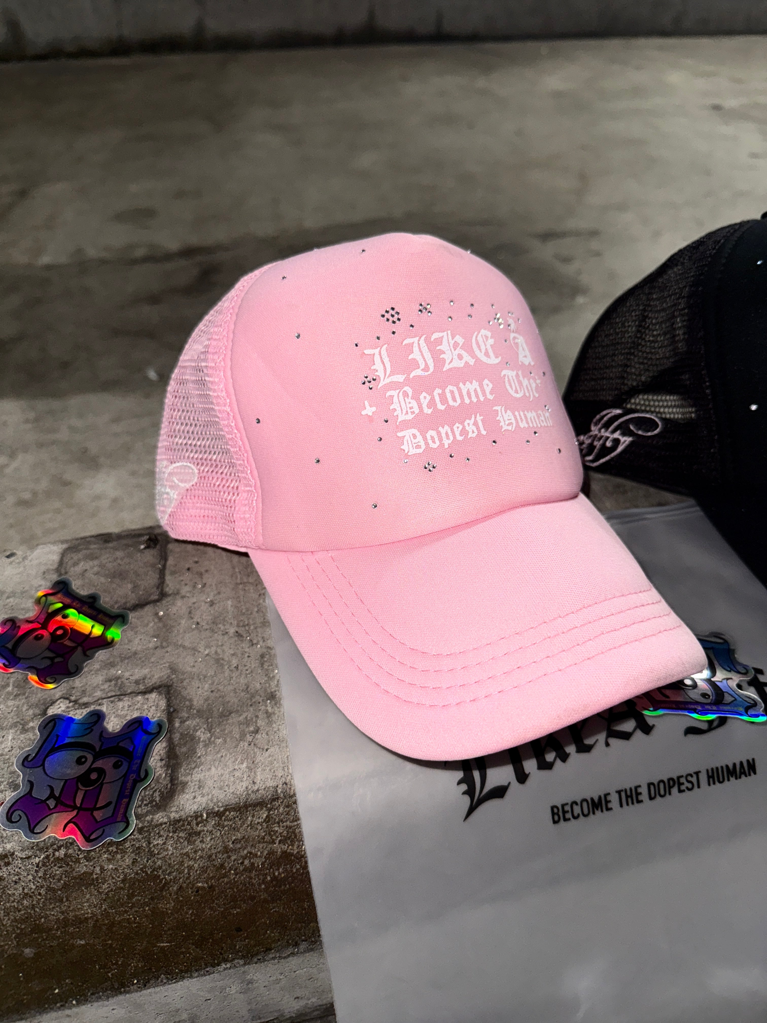 LIKEA Light Stone Cap Pink